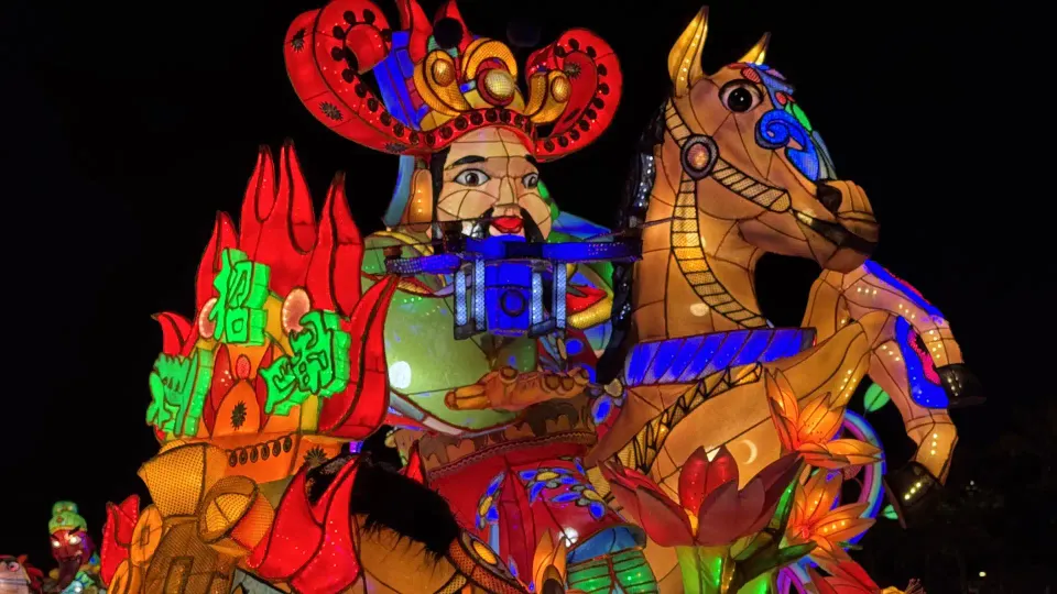 Scenes from a lantern festival